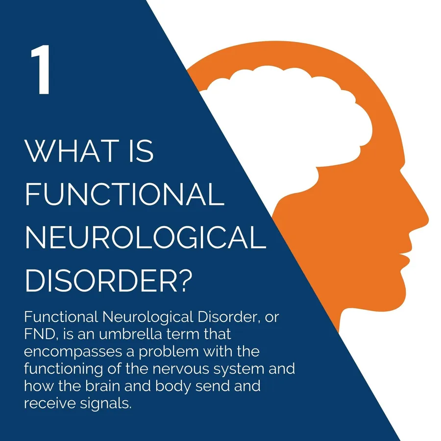 FND is an umbrella term for a problem with the functioning of the nervous system and how the brain and body send and receive signals.